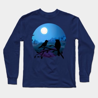 Night Time Long Sleeve T-Shirt